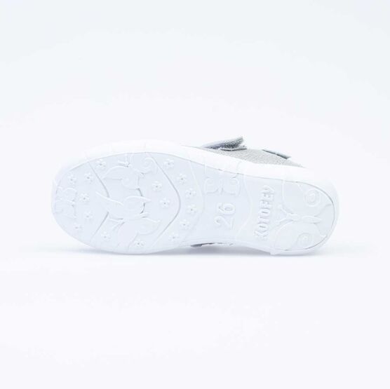 431154-11 Текстильная обувь для девочки серебрист. фото №3