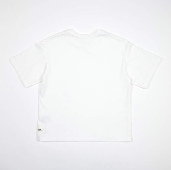 07702048-40 Футболка удлиненная бежевый для универсальные бежевый фото №2