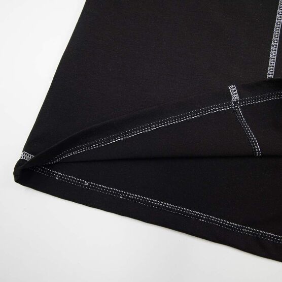 07702049-40 Футболка удлиненная черный для мальчики черный фото №4