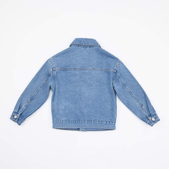 07705001-40 Джинсовая куртка для мальчика синий для мальчики синий фото №2