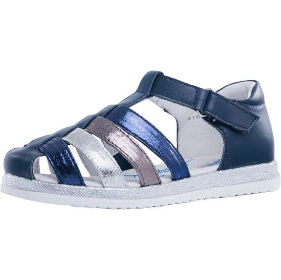 524053-21 Босоножки для девочки светло-синий