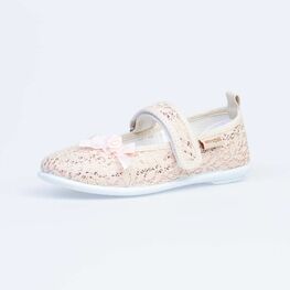 531040-74 Текстильная обувь для девочки розовый