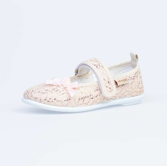 531040-74 Текстильная обувь для девочки розовый