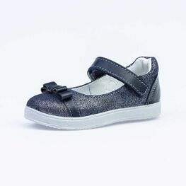 232085-23 Туфли для девочки светло-синий