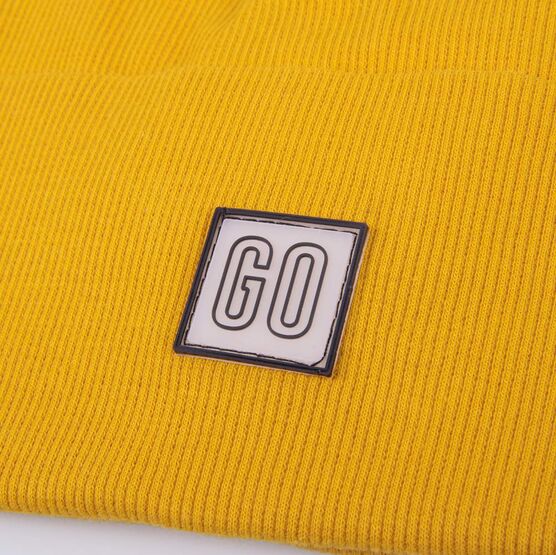 07711911-40 Шапка + снуд детские Горчичный для универсальные горчичный фото №3