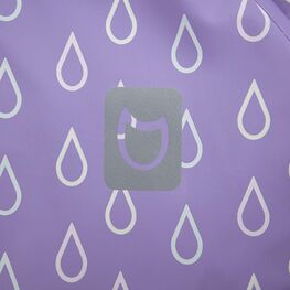 07851051-40 Куртка-дождевик детский, сиреневый для девочки сиреневый фото №4