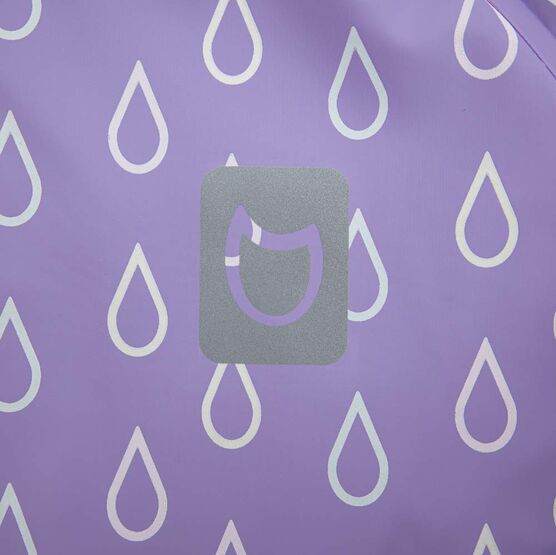 07851051-40 Куртка-дождевик детский, сиреневый для девочки сиреневый фото №4