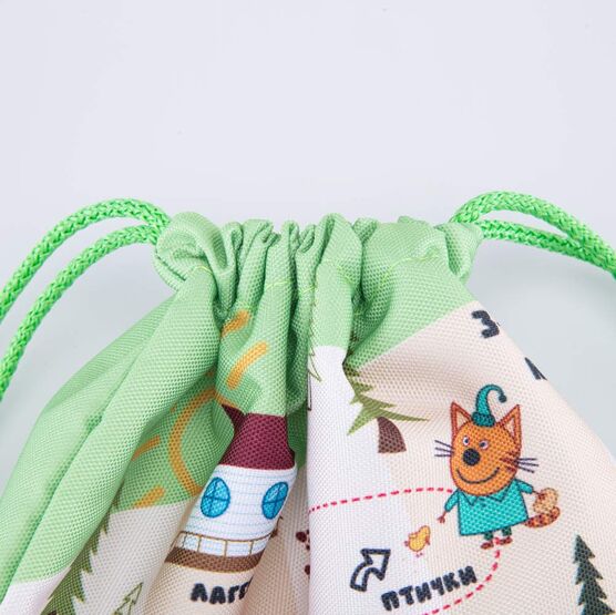 02808203-40 Мешок для обуви Три кота для универсальные разноцветный фото №5