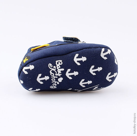 001075-11 Пинетки для мальчики син-жел фото №3