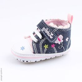 001077-11 Пинетки для девочки син-роз