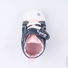 001077-11 Пинетки для девочки син-роз фото №4