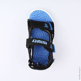 324006-12 Пляжная обувь для мальчики син-гол фото №4