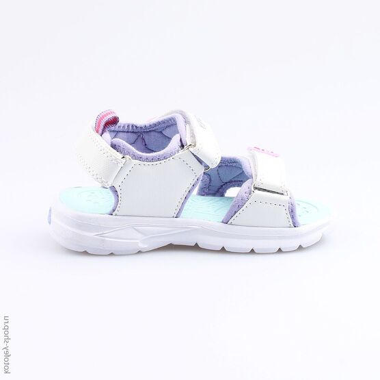 324007-12 Пляжная обувь для девочки бел-сир фото №2