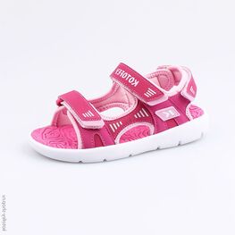 524021-13 Пляжная обувь для девочки роз-фук