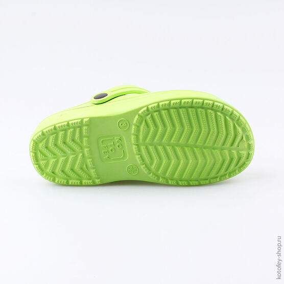 525025-03 Пляжная обувь для мальчики салатовый фото №3