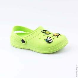 525025-03 Пляжная обувь для мальчики салатовый фото №4