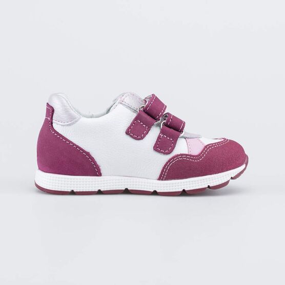 132172-21 Ботинки для первых шагов для девочки розовый фото №2