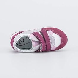 132172-21 Ботинки для первых шагов для девочки розовый фото №4