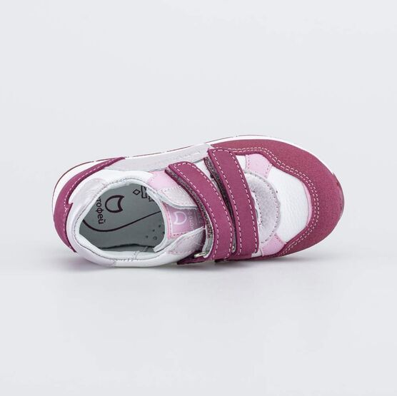 132172-21 Ботинки для первых шагов для девочки розовый фото №4