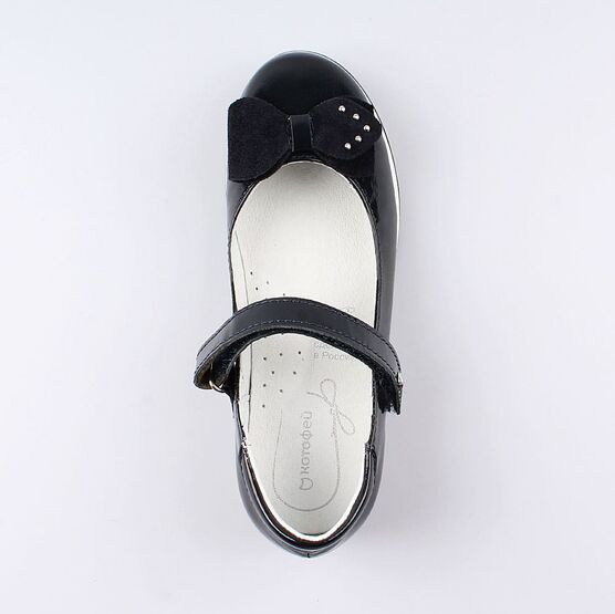 532216-21 Туфли для девочки светло-синий фото №4