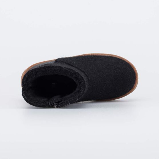 667057-42 Черные валенки для девочки-подростка для девочки черный фото №4