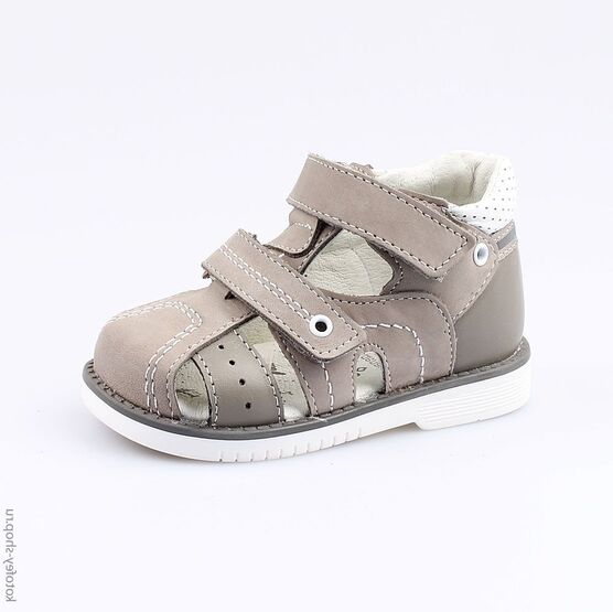 122106-22 Сандалии для мальчика для мальчики серый