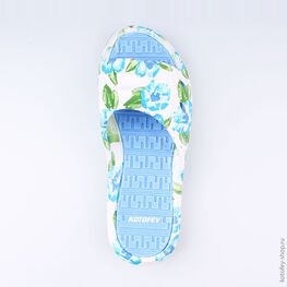 725028-02 Пляжная обувь для девочки бел-гол фото №4