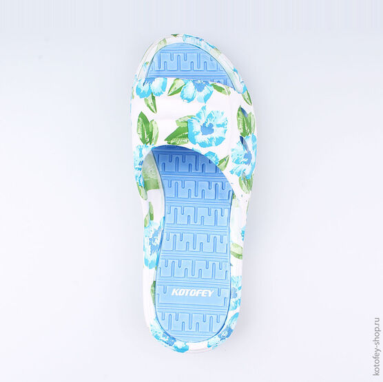 725028-02 Пляжная обувь для девочки бел-гол фото №4