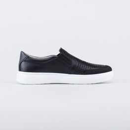 632353-21 Кожаные туфли-слипоны для мальчика для мальчики черный фото №2