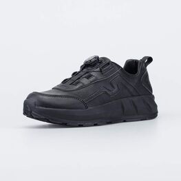 633052-21 Чёрные ботинки-кроссовки для мальчики черный