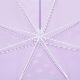 03807207-40 Розовый зонт с гидрохромным принтом Котенок для девочки розовый фото №3