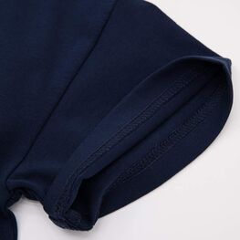 07702069-30 Хлопковая футболка для мальчика для мальчики синий фото №4