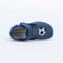 231158-11 Текстильная обувь для мальчики светло-синий фото №4