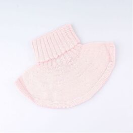 07012087-40 Манишка из 100% шерсти мериноса розовая для универсальные розовый