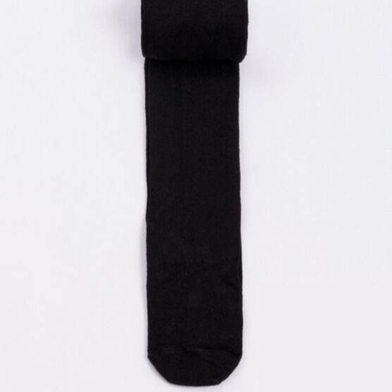 07031148-27 Колготки шерстяные черные для девочки черный фото №2