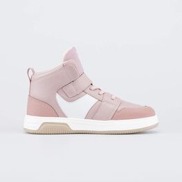 552359-13 Кожаные ботинки-кеды Розовый маршмэллоу для девочки розовый фото №2