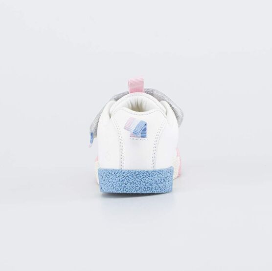 044008-71 Кожаные кроссовки Котенок для девочки белый фото №5