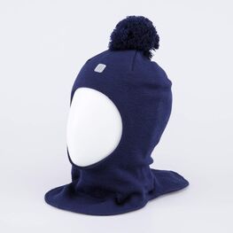 07721230-40 Зимняя шапка-шлем для мальчика синий для мальчики темно-синий фото №2