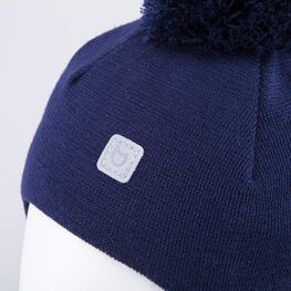 07721230-40 Зимняя шапка-шлем для мальчика синий для мальчики темно-синий фото №4