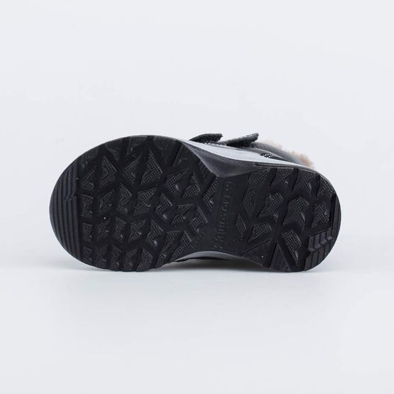 252121-53 Зимние ботинки на липучках для мальчики черный фото №3