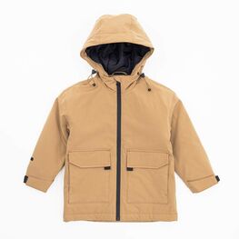 07757074-40 Демисезонная куртка-парка для мальчика для мальчики коричневый