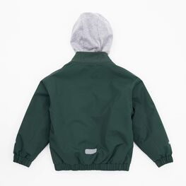 07757075-41 Куртка-бомбер утепленная для мальчика зеленый для мальчики зеленый фото №2