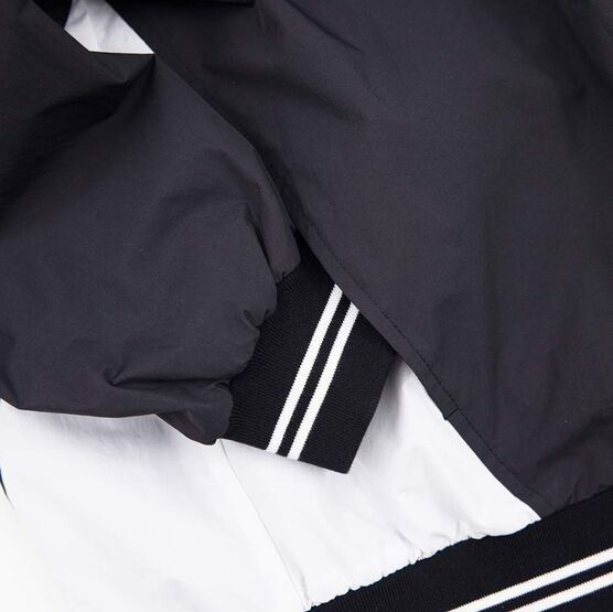 07757076-40 Куртка-бомбер утепленная для мальчика черный для мальчики черный,белый фото №5