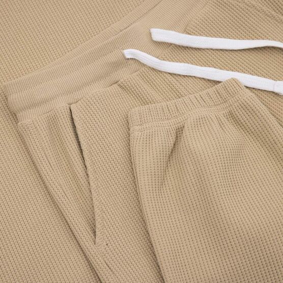07764100-40 Костюм свитшот + брюки-джоггеры бежевый для мальчики бежевый фото №4