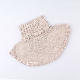 07012087-41 Манишка из 100% шерсти мериноса бежевая для универсальные бежевый