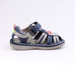 225029-11 Пляжная обувь серая для мальчики серый фото №2