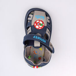 225029-11 Пляжная обувь серая для мальчики серый фото №4