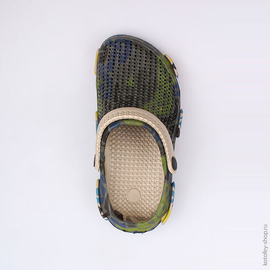 525023-01 Пляжная обувь серая для мальчики серый фото №4