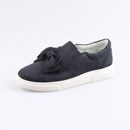 632283-22 Полуботинки для девочки светло-синий