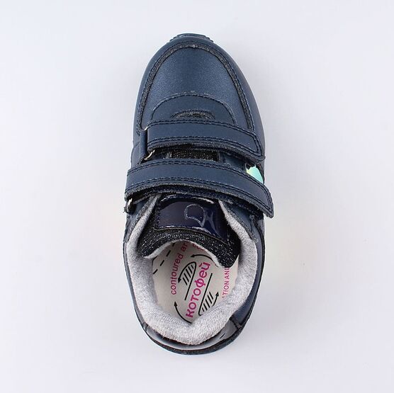 344192-74 Кроссовки для девочки светло-синий фото №4